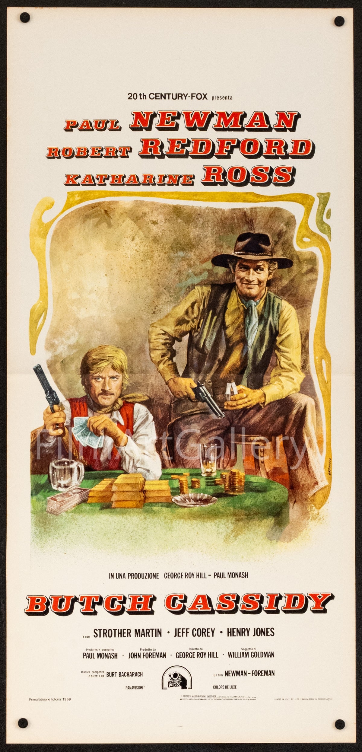 Butch Cassidy and the Sundance Kid Original Vintage Movie Poster