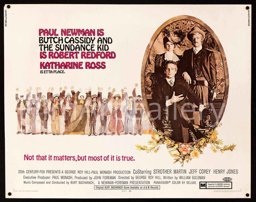 Butch Cassidy and the Sundance Kid Original Vintage Movie Poster
