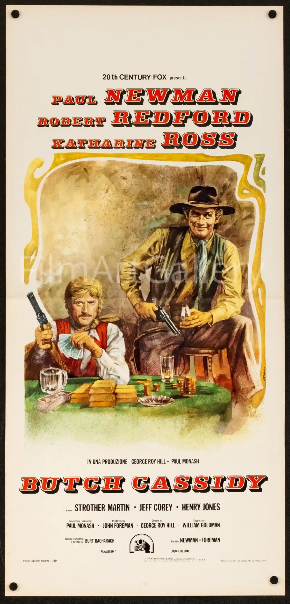 Butch Cassidy and the Sundance Kid Original Vintage Movie Poster