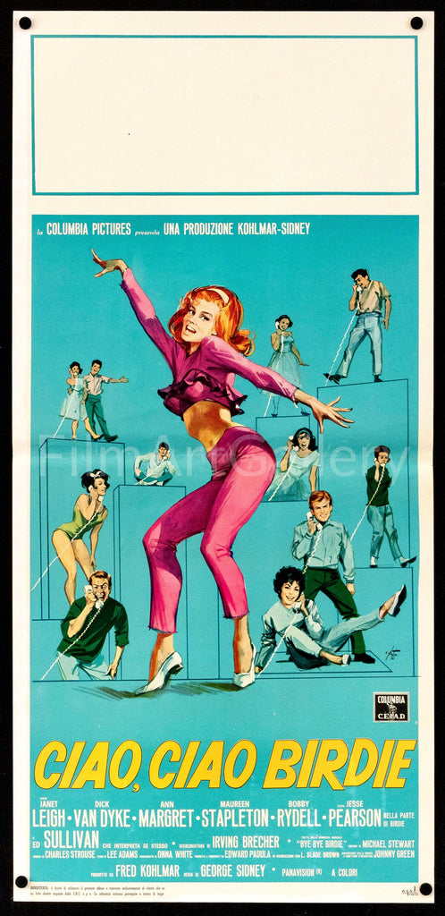 Bye Bye Birdie (Ciao Ciao Birdie) Original Vintage Movie Poster