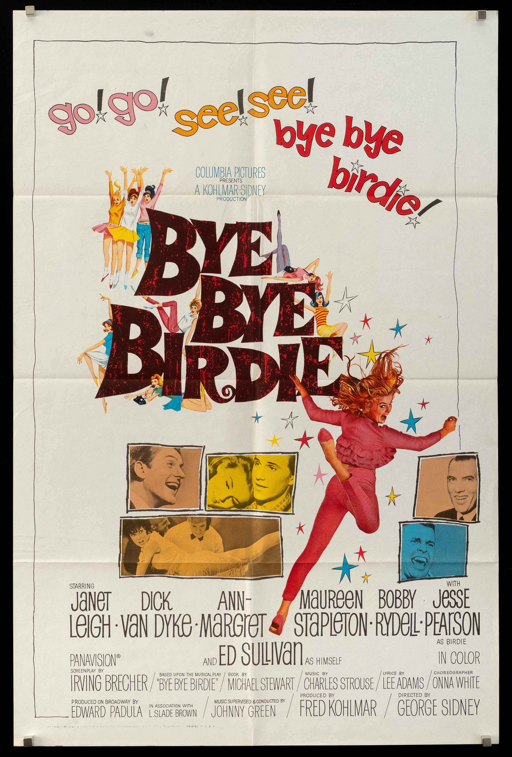 Bye Bye Birdie Original Vintage Movie Poster
