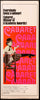 Cabaret Insert (14x36) Original Vintage Movie Poster