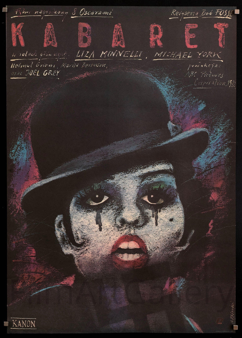 Cabaret Polish B1 (26x38) Original Vintage Movie Poster