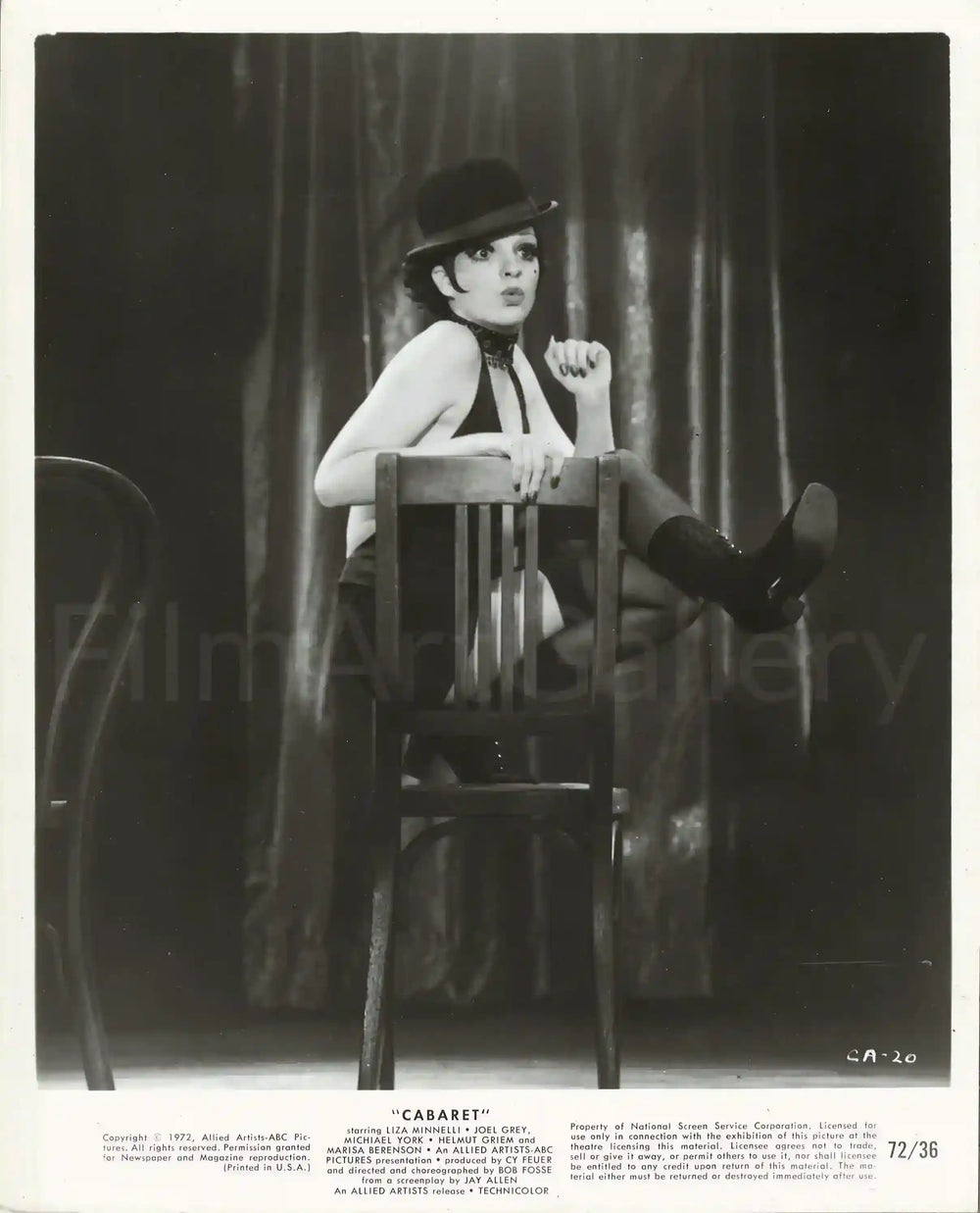 Cabaret Original Vintage Movie Poster