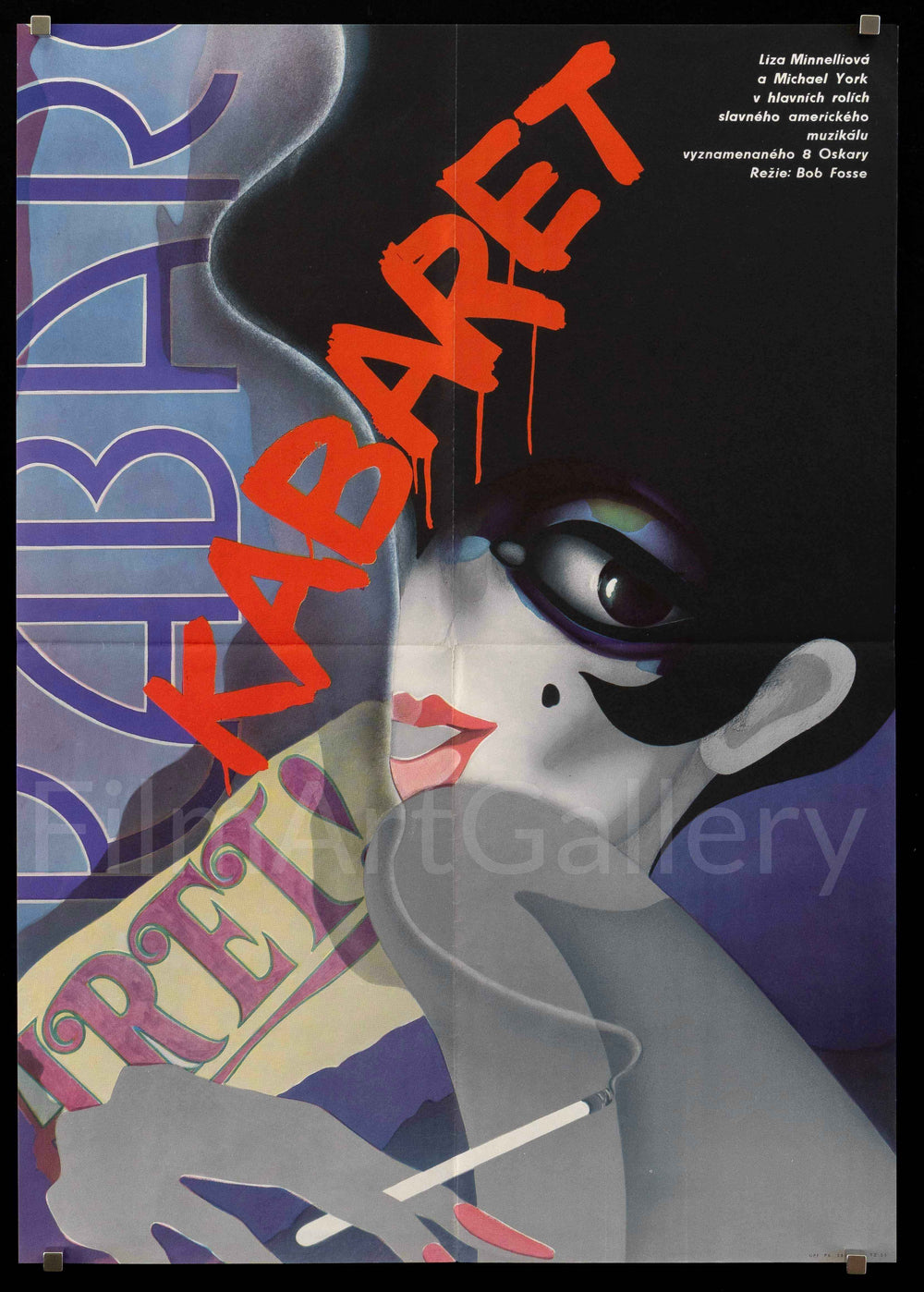 Cabaret Original Vintage Movie Poster