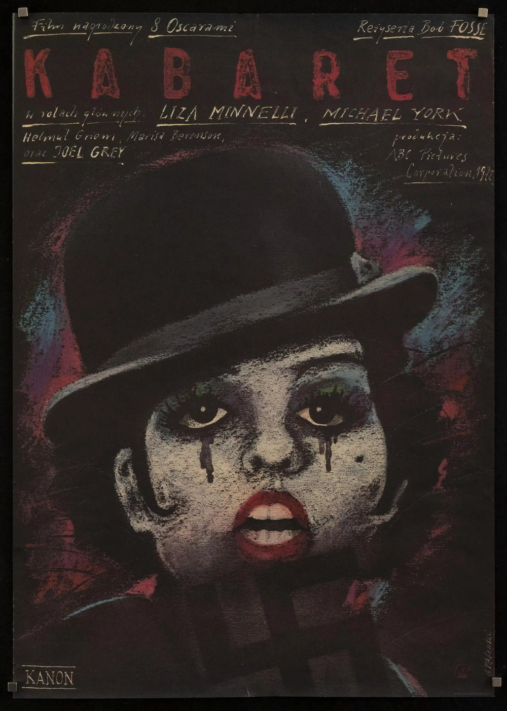 Cabaret Original Vintage Movie Poster
