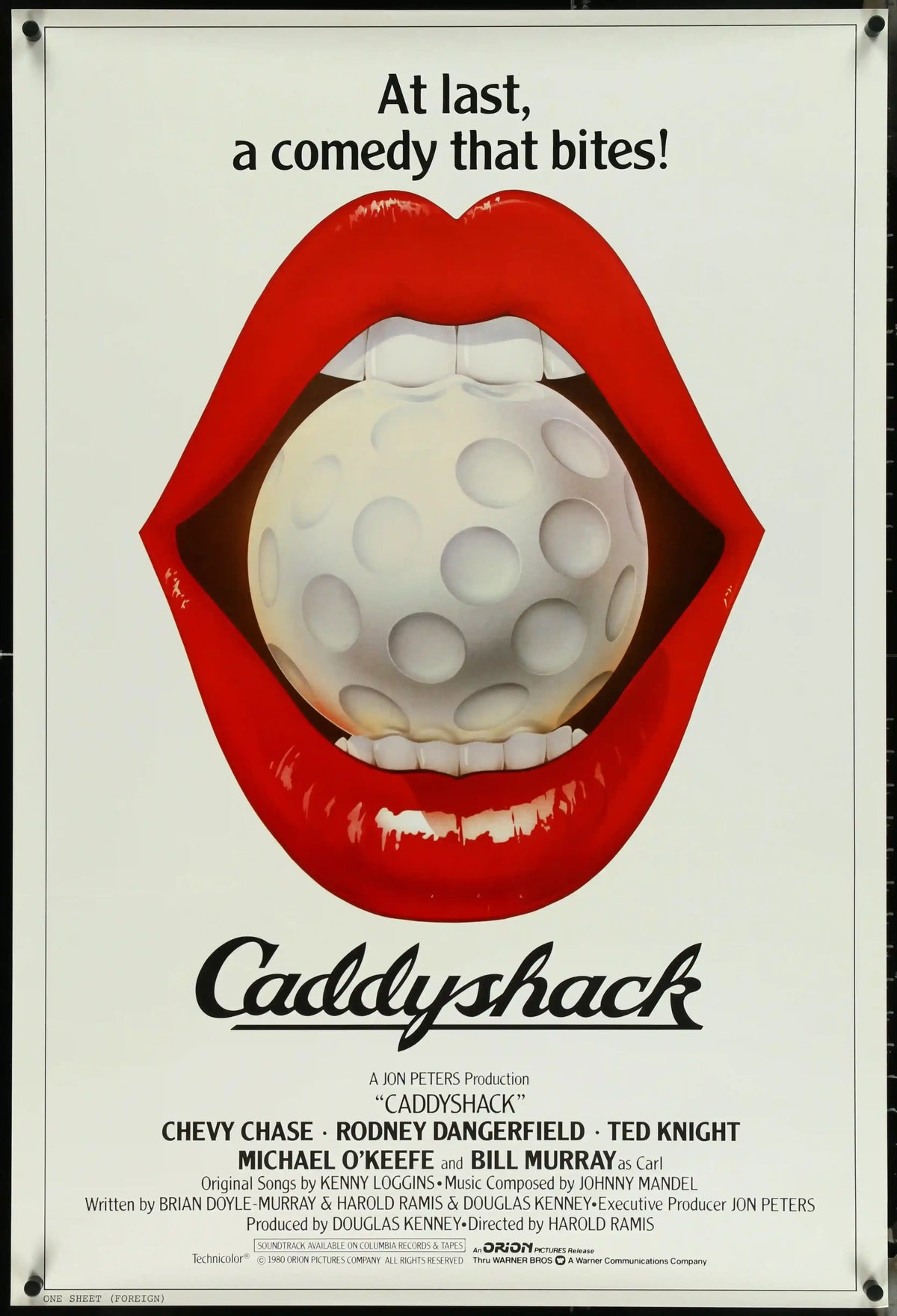 Caddyshack Movie Poster 1980 1 Sheet (27x41)