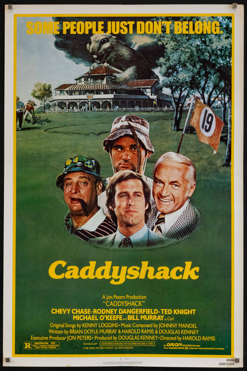 Caddyshack Original Vintage Movie Poster