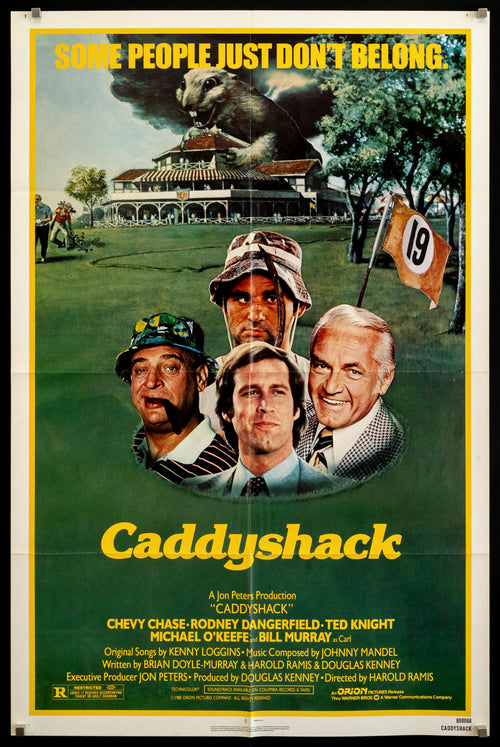 Caddyshack Original Vintage Movie Poster