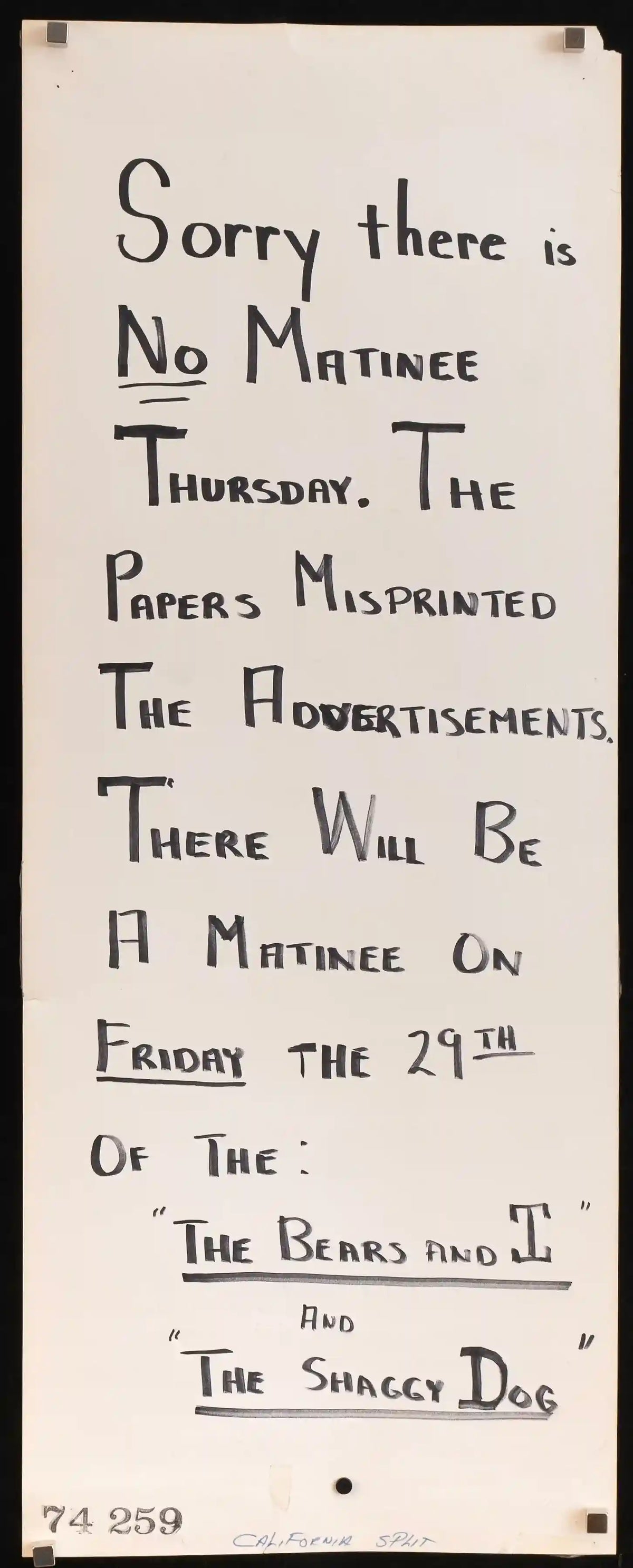 California Split Original Vintage Movie Poster