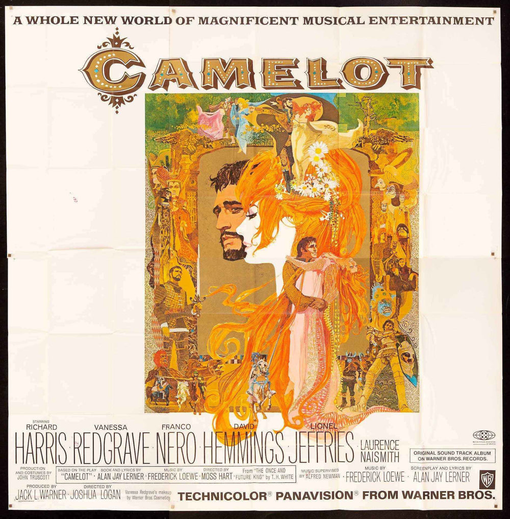 Camelot Original Vintage Movie Poster