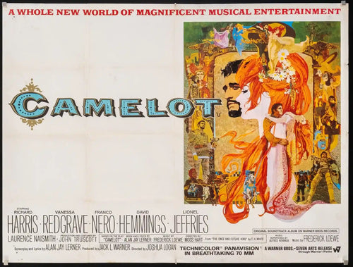 Camelot Original Vintage Movie Poster