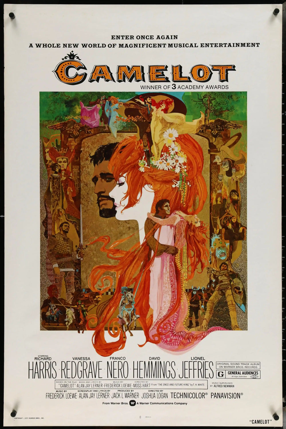 Camelot Original Vintage Movie Poster