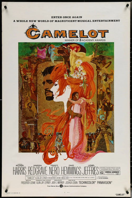 Camelot Original Vintage Movie Poster