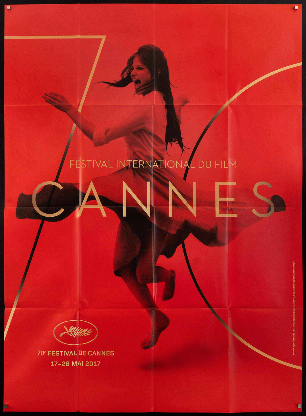 Cannes Film Festival 2017 Original Vintage Movie Poster
