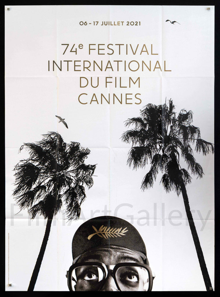 Cannes Film Festival 2021 Original Vintage Movie Poster
