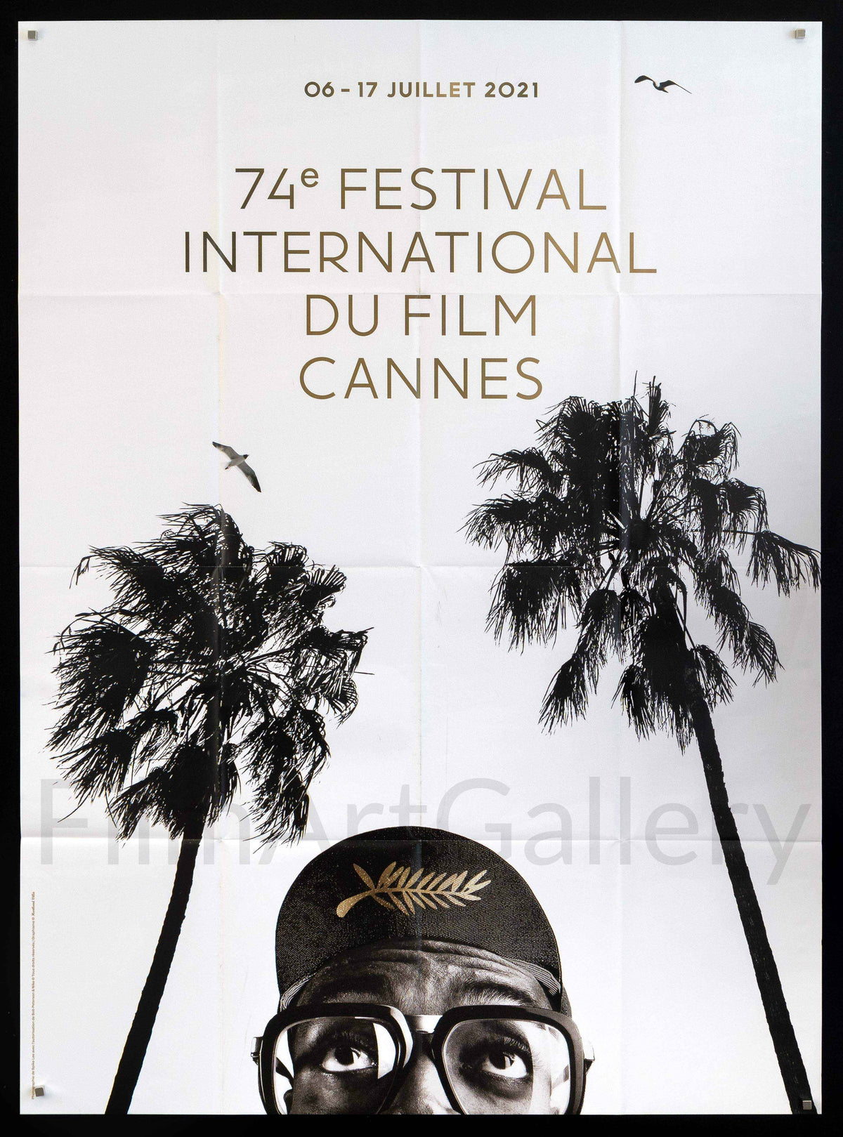Cannes Film Festival 2021 Original Vintage Movie Poster