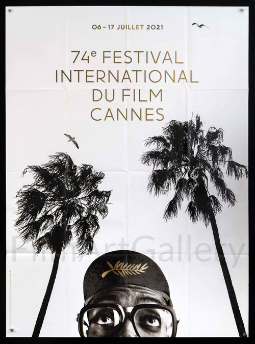Cannes Film Festival 2021 Original Vintage Movie Poster