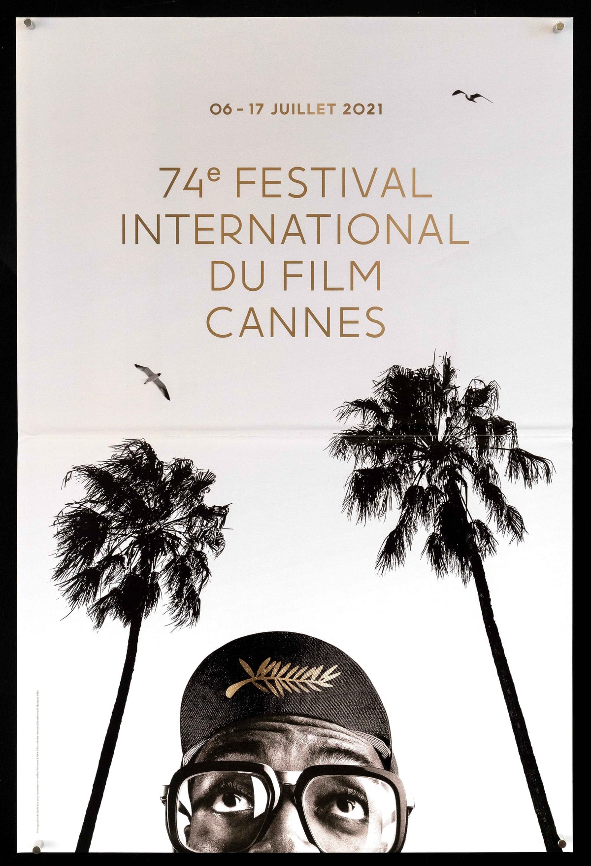 Cannes Film Festival 2021 Original Vintage Movie Poster