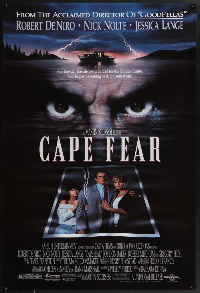 Cape Fear Original Vintage Movie Poster