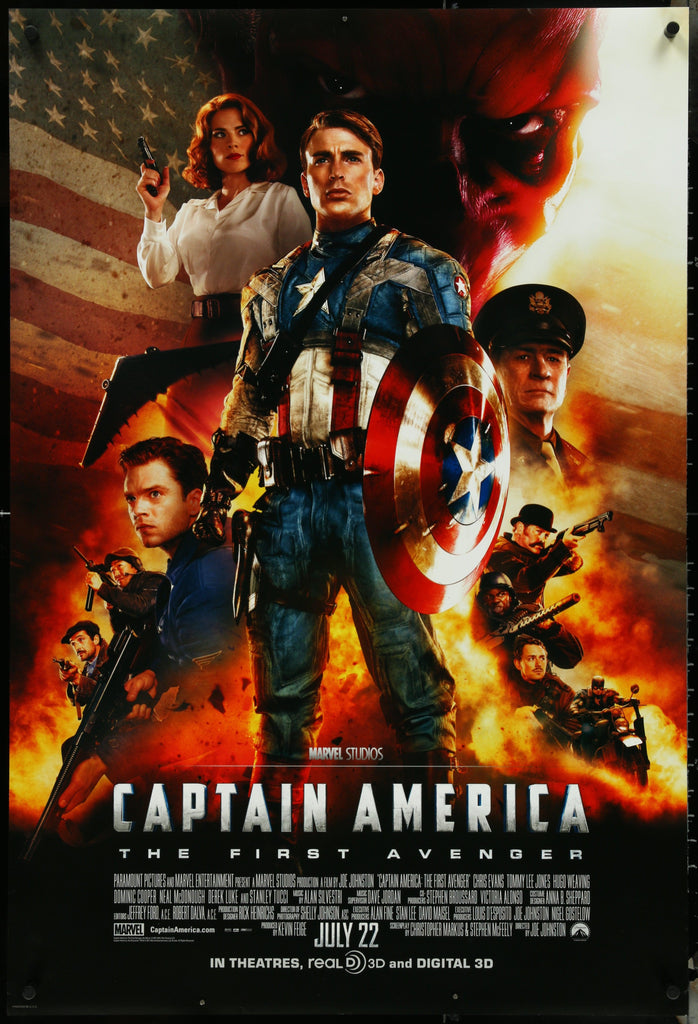 Captain America: The First Avenger Original Vintage Movie Poster