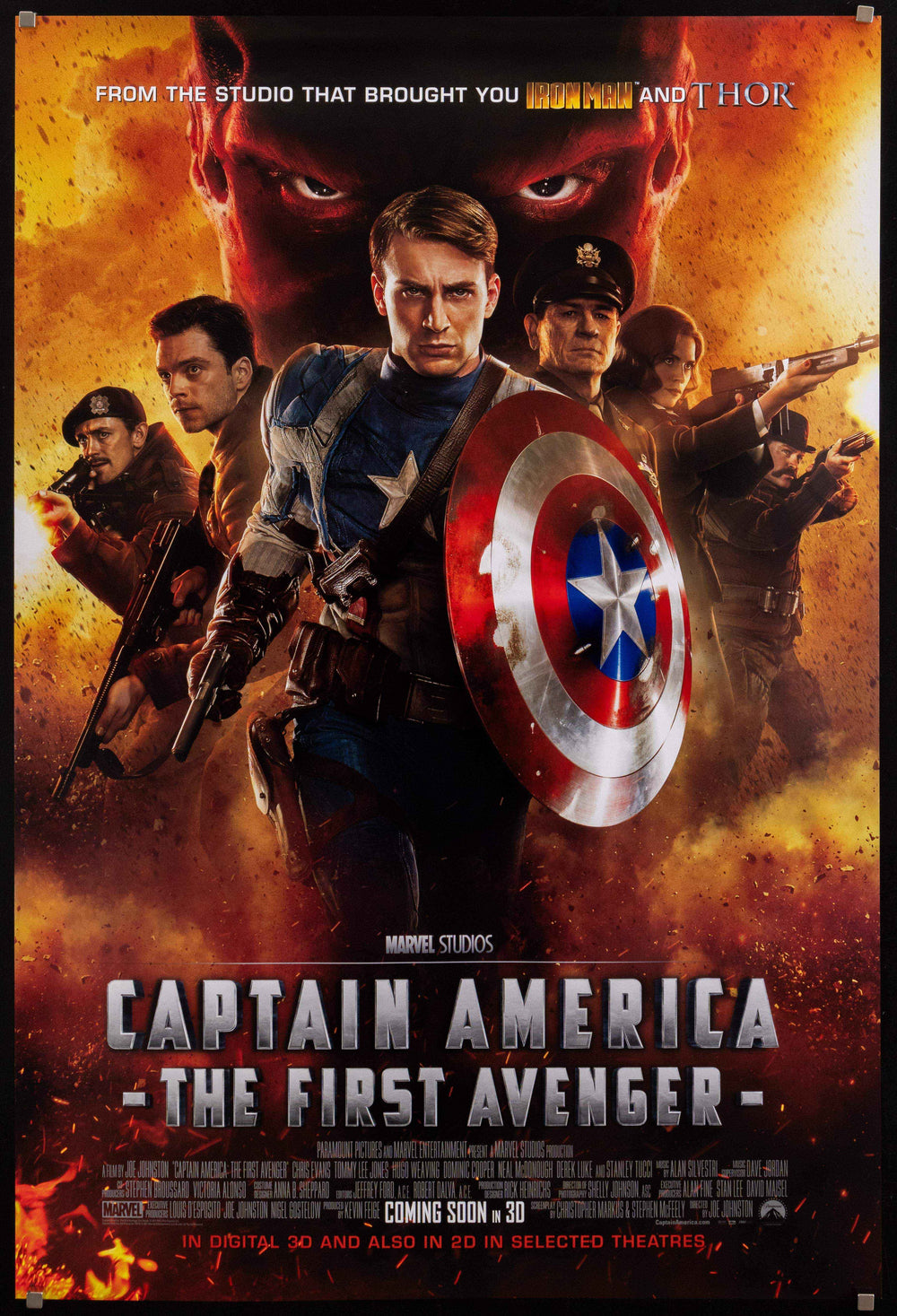 Captain America: The First Avenger Original Vintage Movie Poster