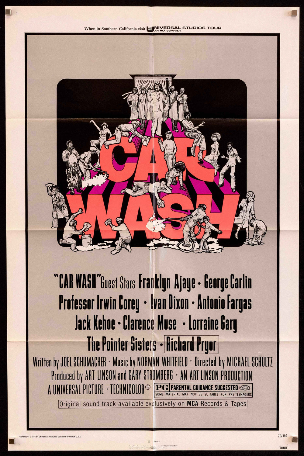 Car Wash Original Vintage Movie Poster