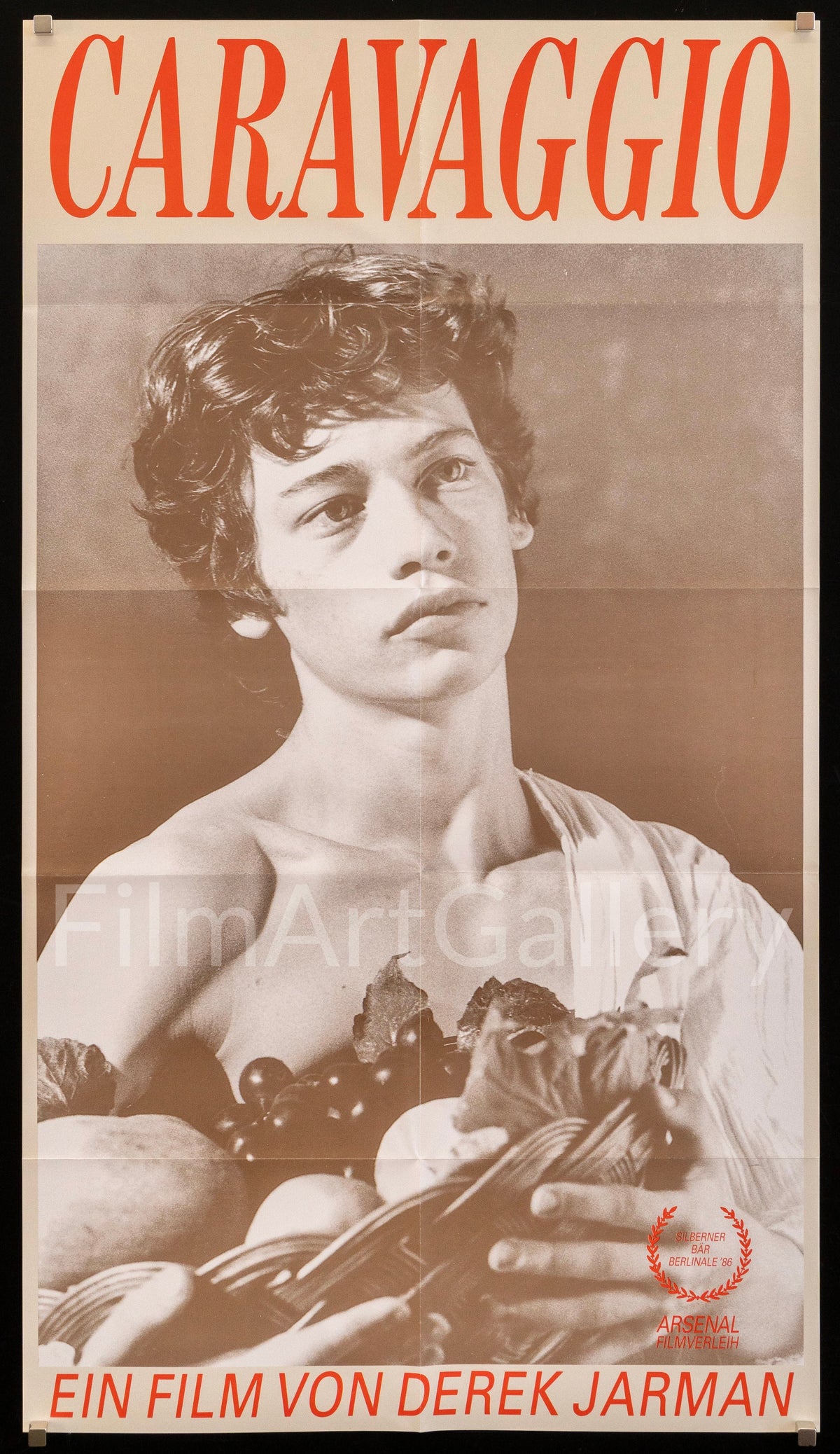Caravaggio Original Vintage Movie Poster