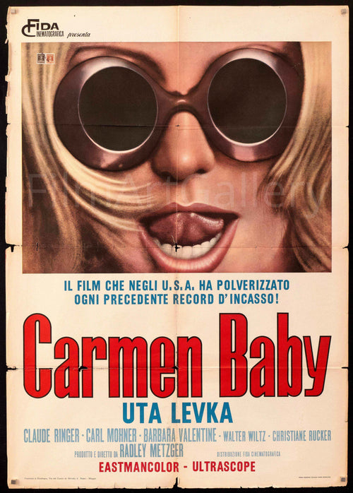 Carmen, Baby Original Vintage Movie Poster