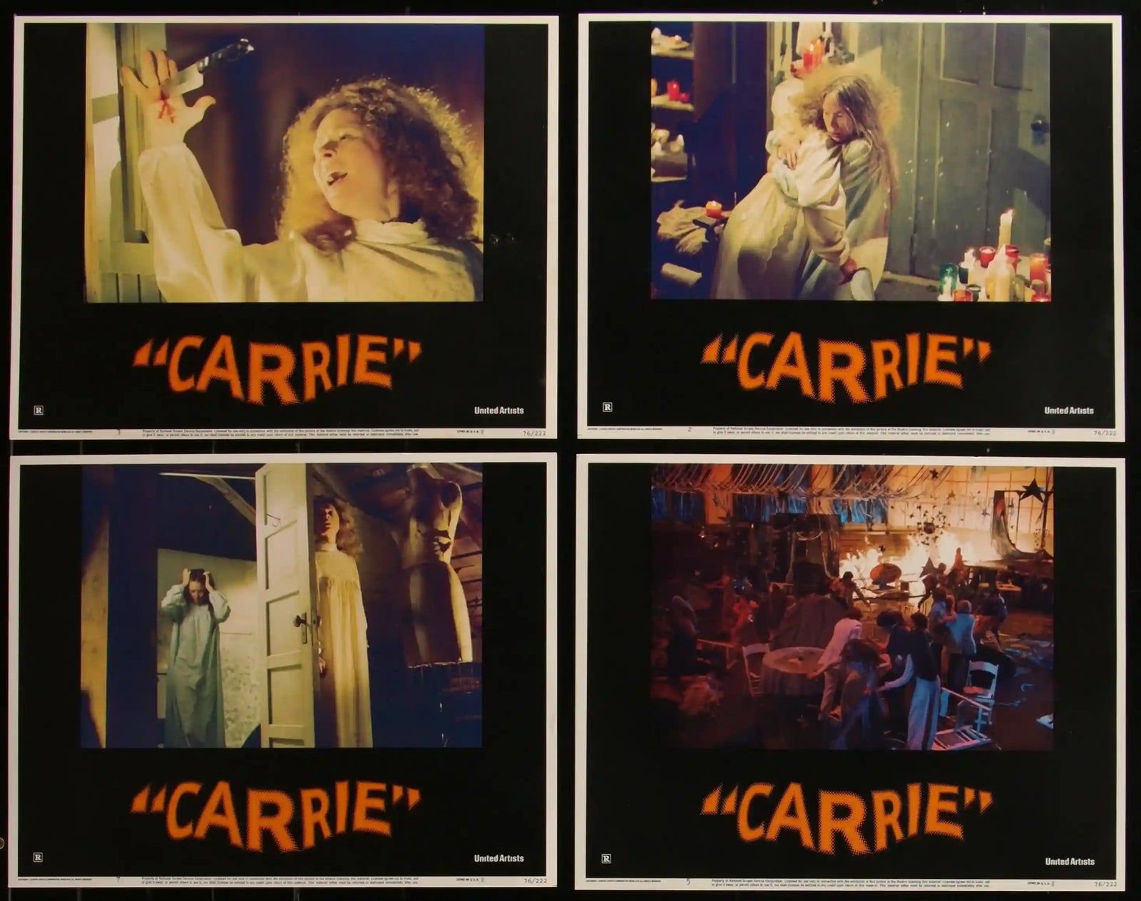 Carrie Original Vintage Movie Poster