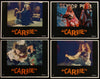 Carrie Lobby Card Set (8-11x14) Original Vintage Movie Poster