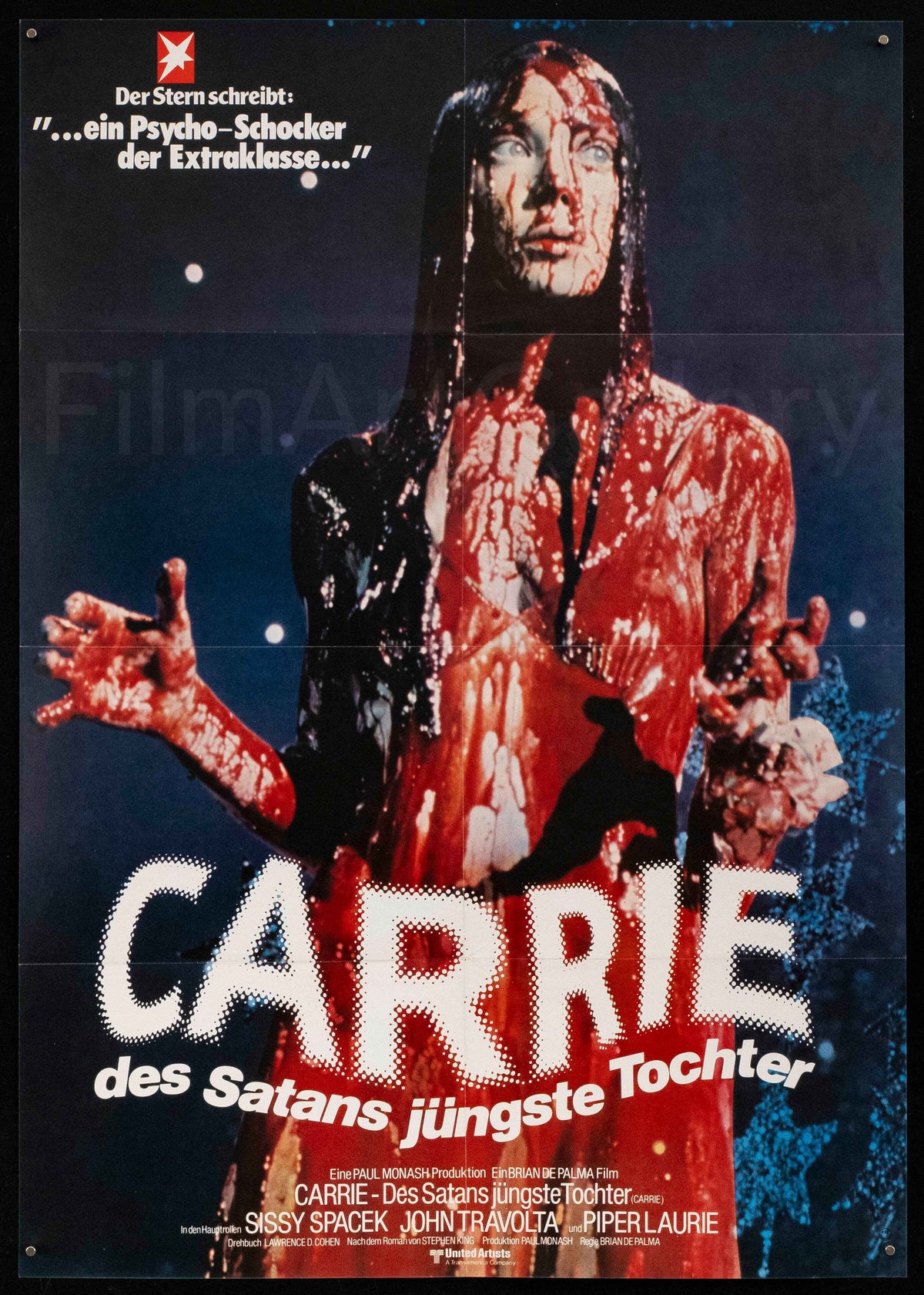 Carrie Original Vintage Movie Poster