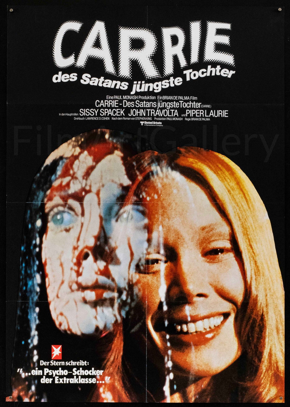 Carrie Original Vintage Movie Poster