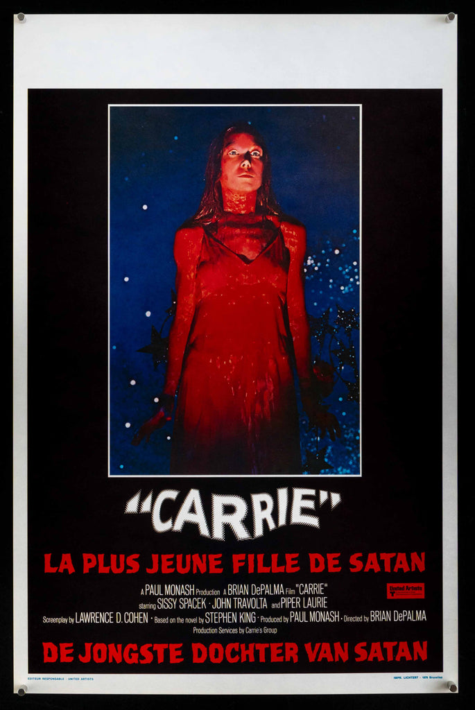 Carrie Original Vintage Movie Poster
