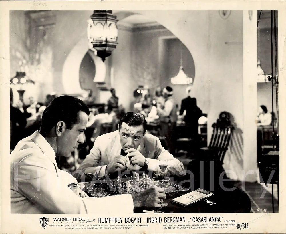 Casablanca Original Vintage Movie Poster