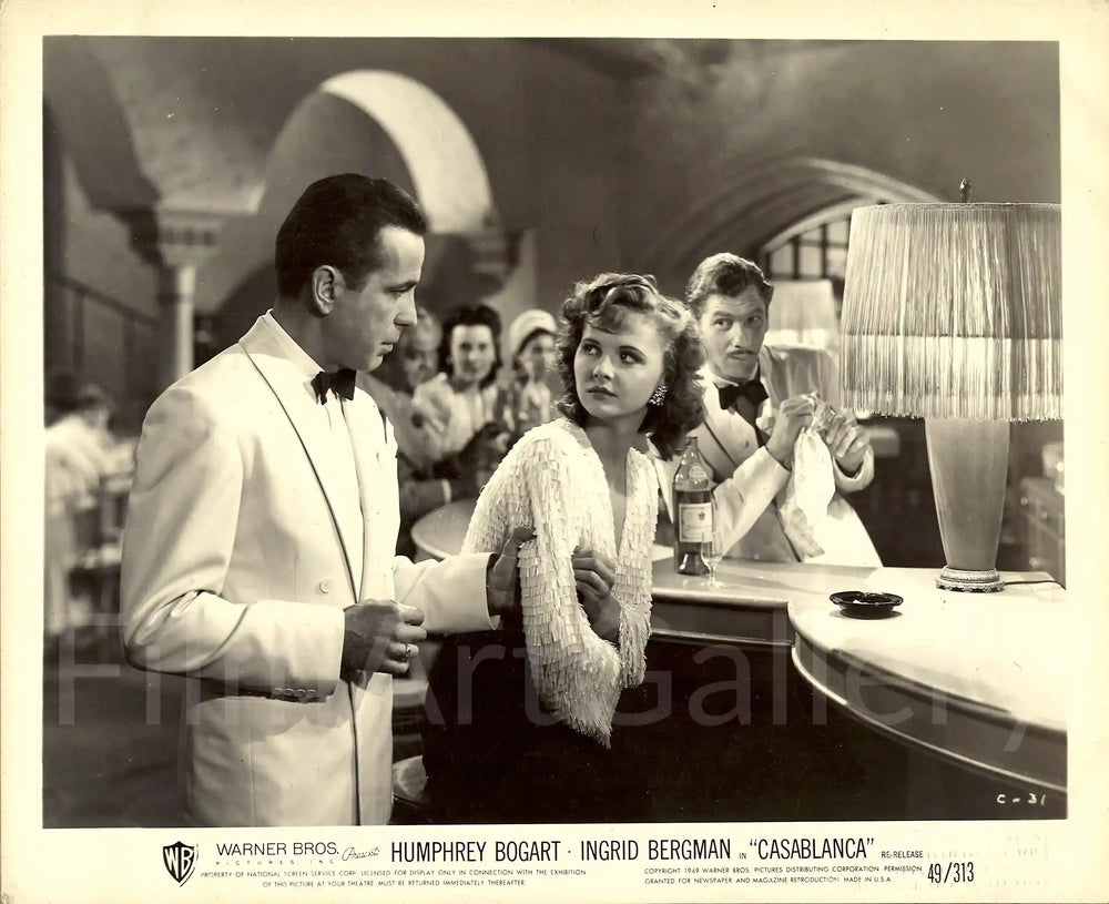Casablanca Original Vintage Movie Poster
