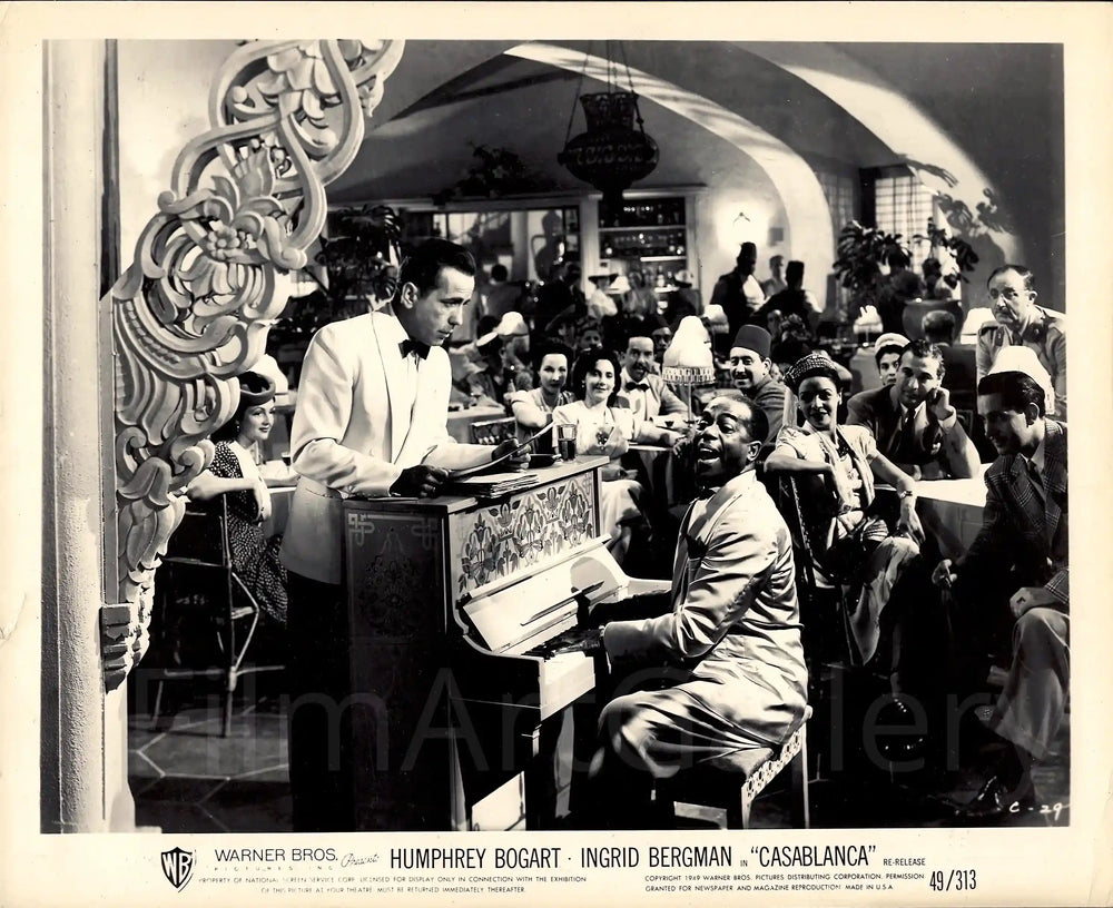 Casablanca Original Vintage Movie Poster