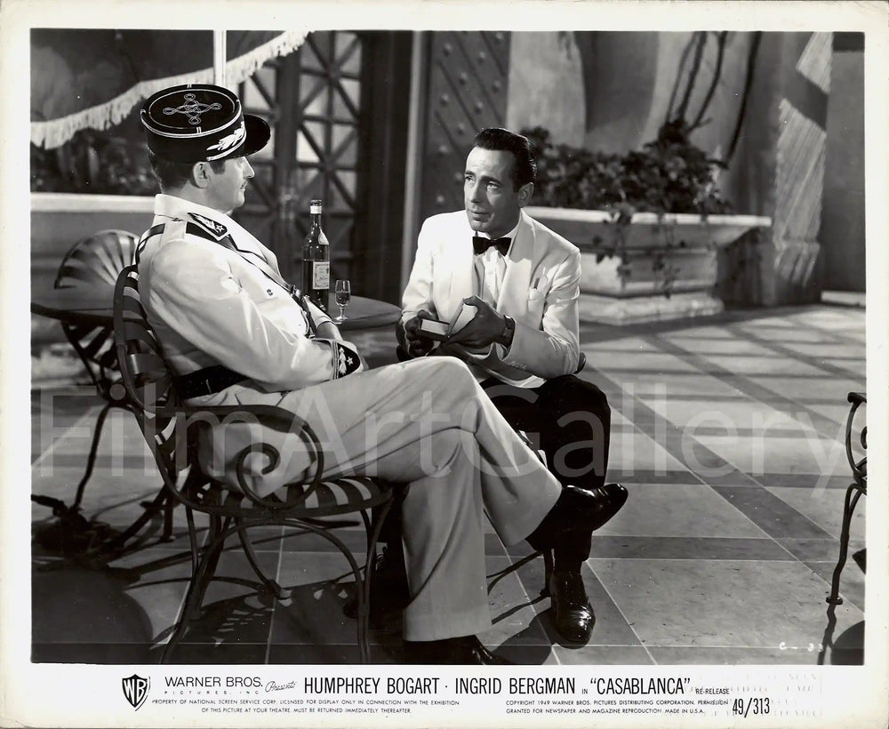 Casablanca Original Vintage Movie Poster