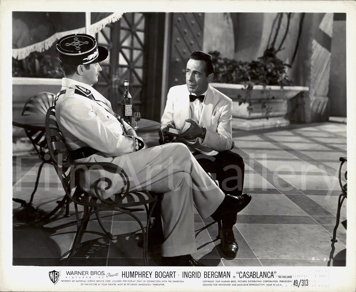 Casablanca Original Vintage Movie Poster