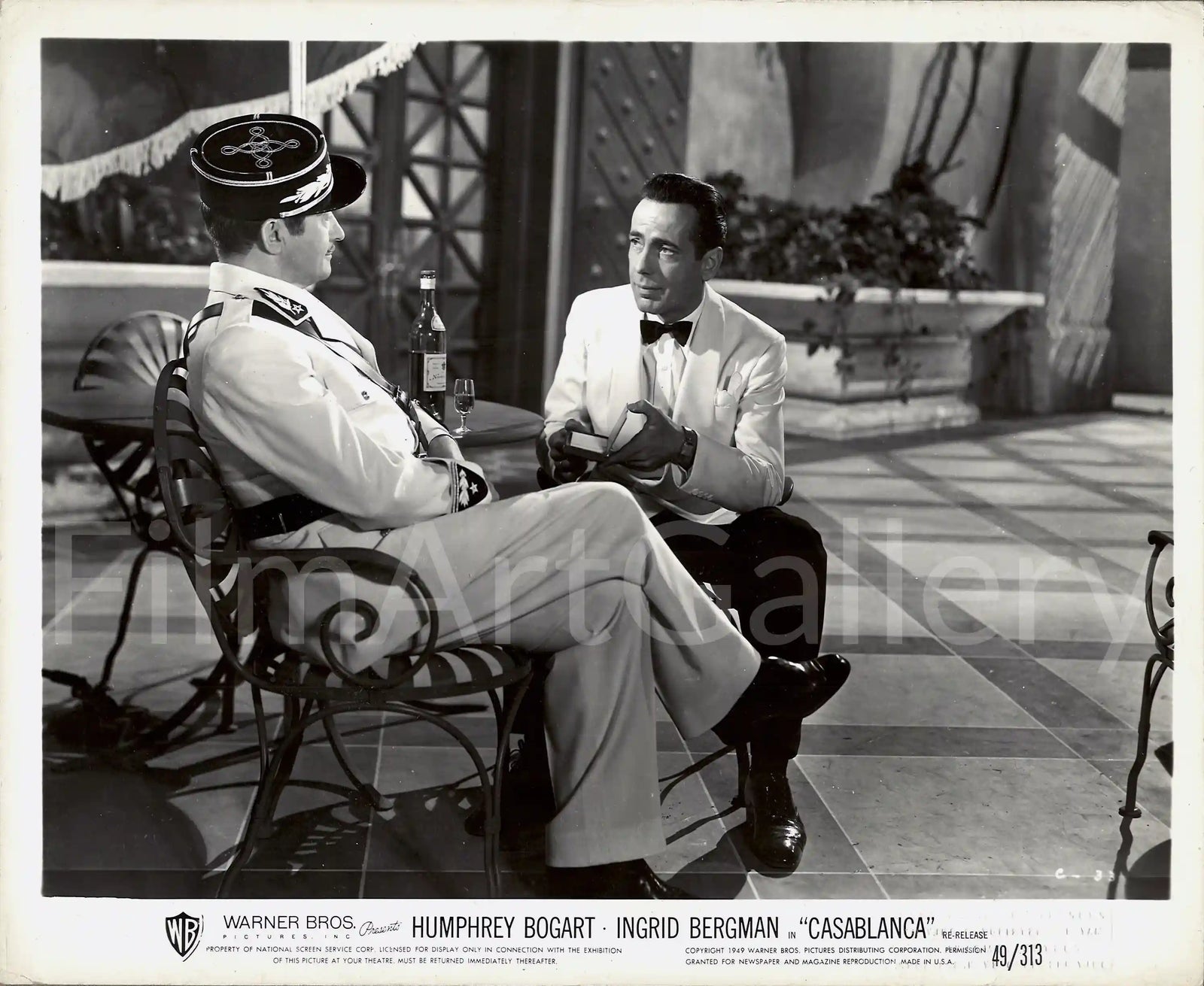 Casablanca Original Vintage Movie Poster