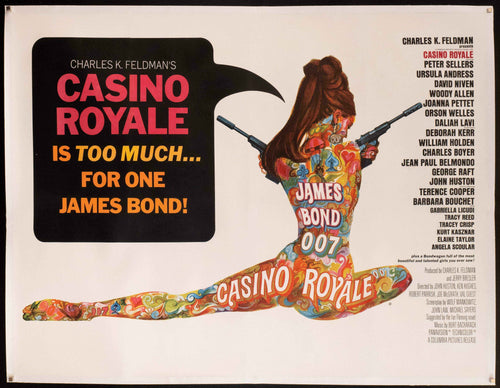 Casino Royale Original Vintage Movie Poster