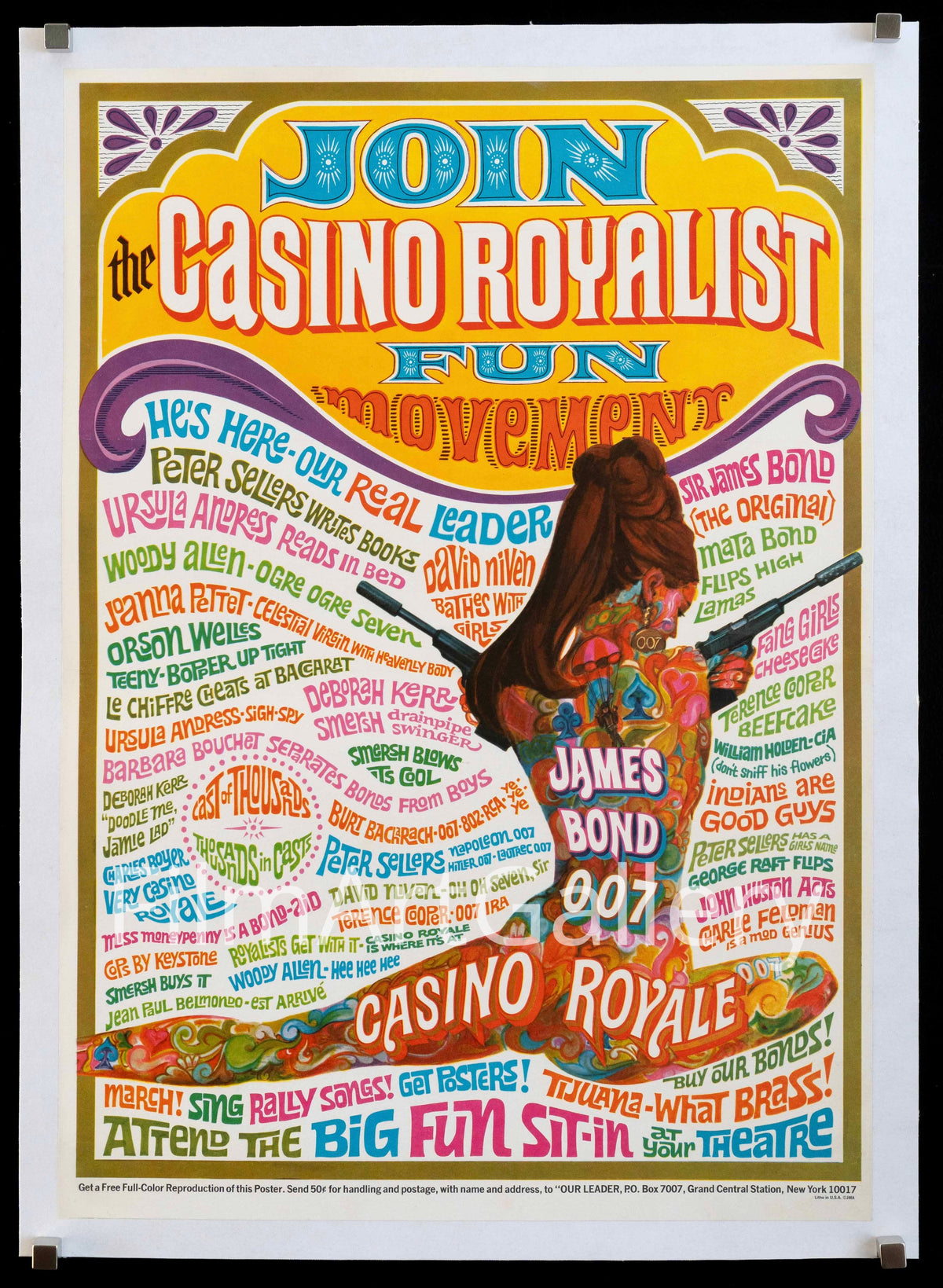 Casino Royale Original Vintage Movie Poster