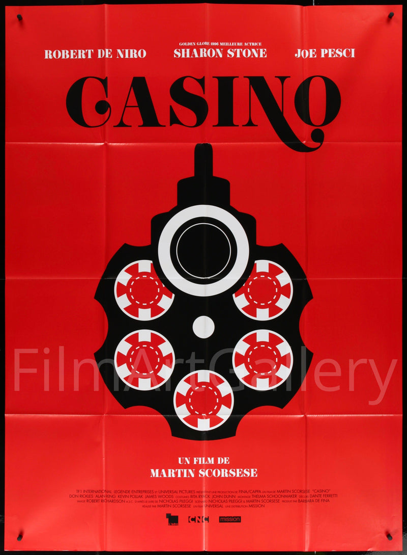 Casino French 1 Panel (47x63) Original Vintage Movie Poster