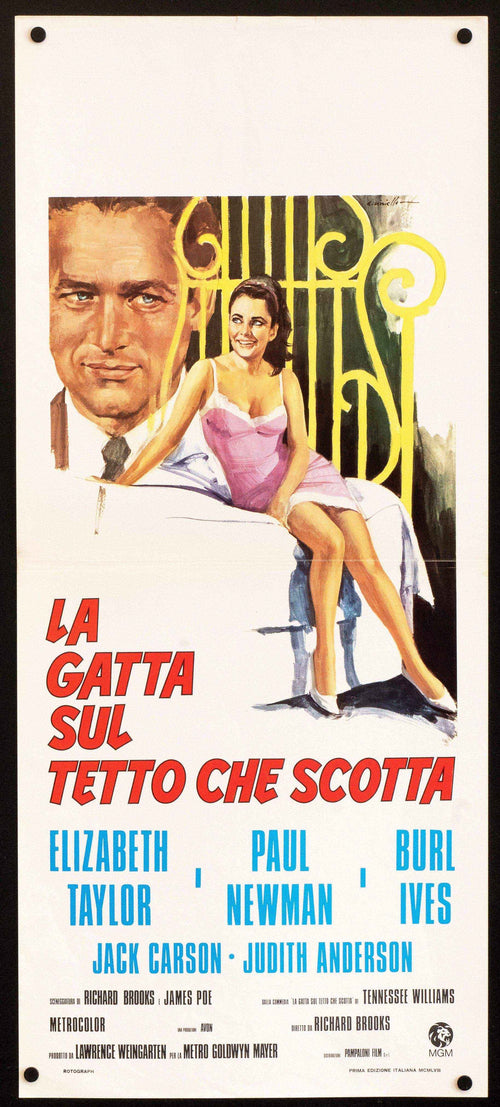 Cat on a Hot Tin Roof Original Vintage Movie Poster