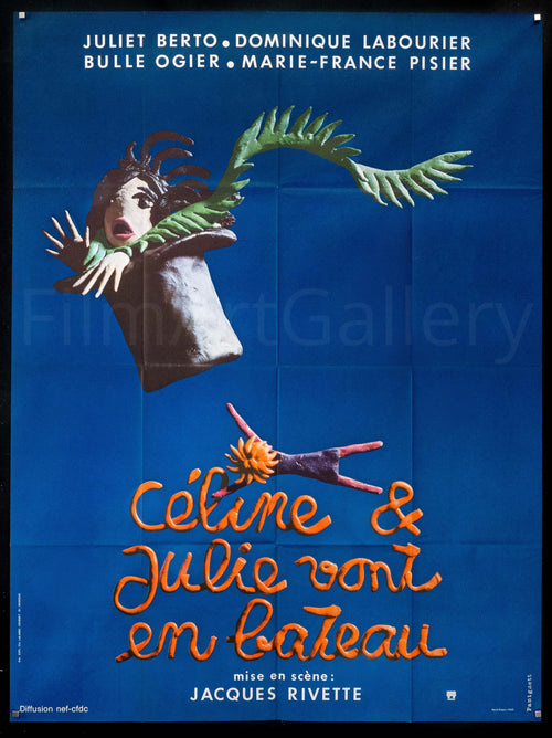 Celine and Julie Go Boating (Vont en Bateau) Original Vintage Movie Poster