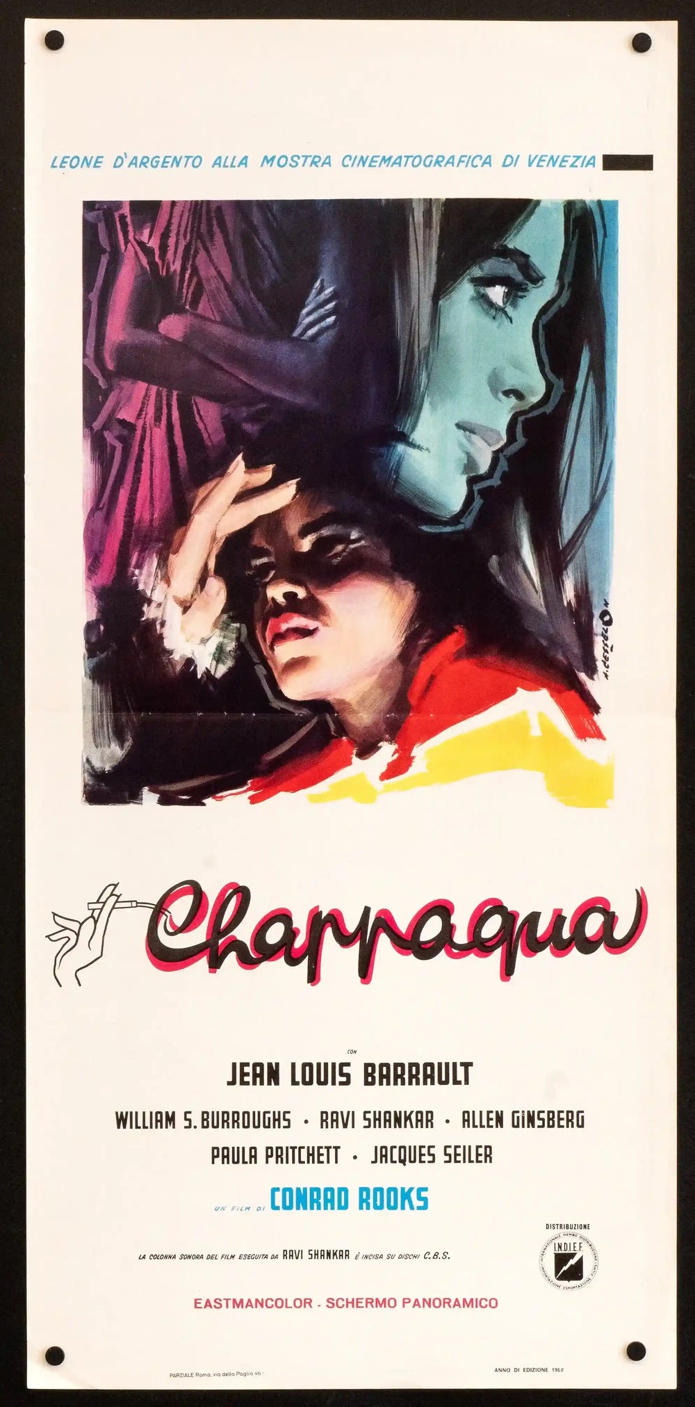 Chappaqua Original Vintage Movie Poster