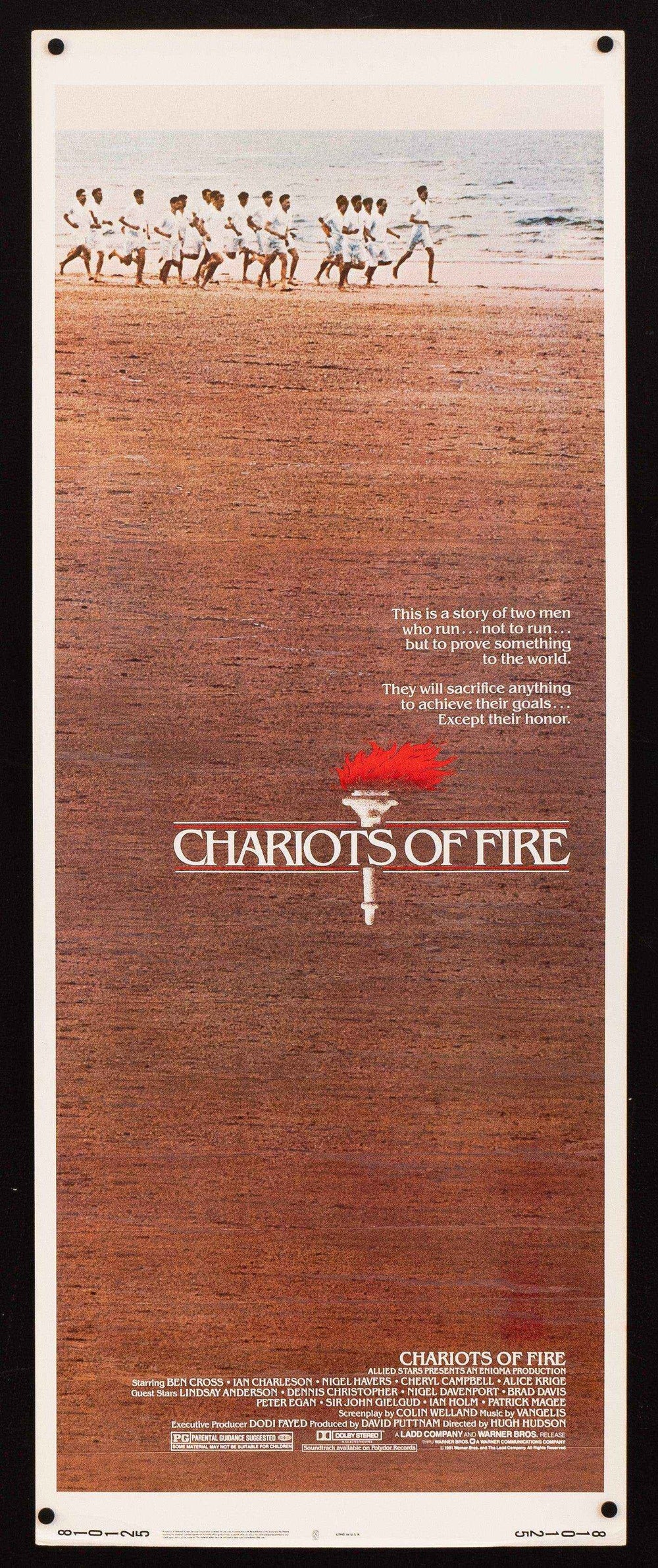 Chariots of Fire Original Vintage Movie Poster