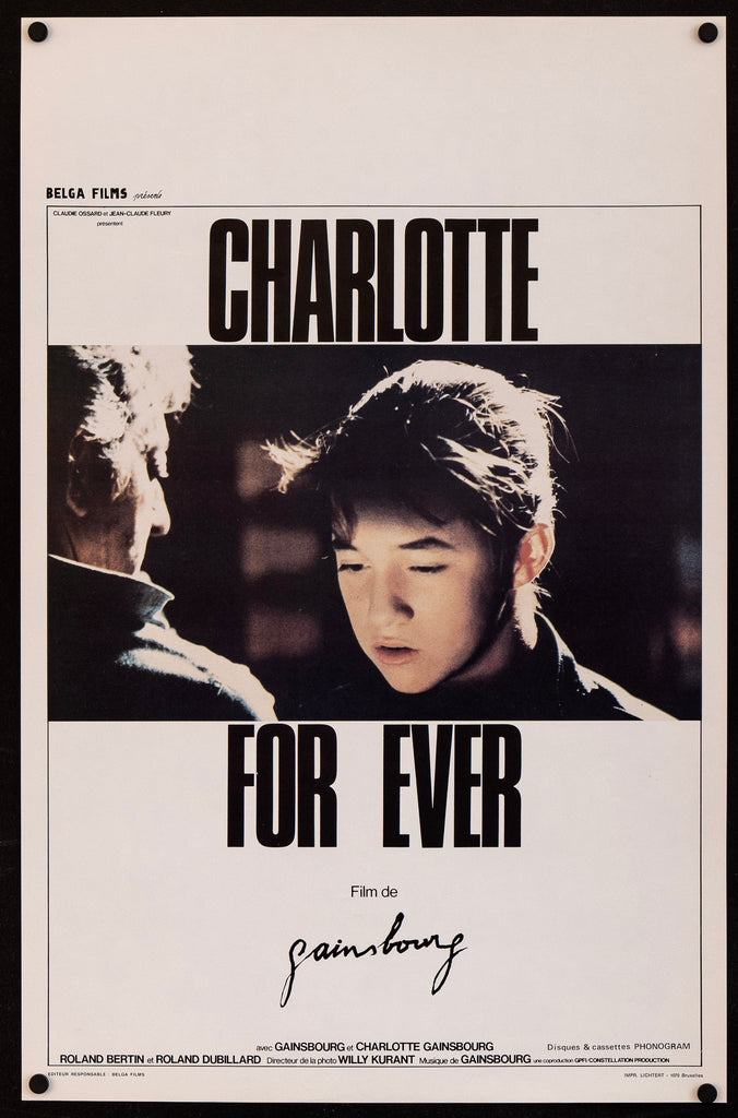 Charlotte For Ever Belgian (14x22) Original Vintage Movie Poster