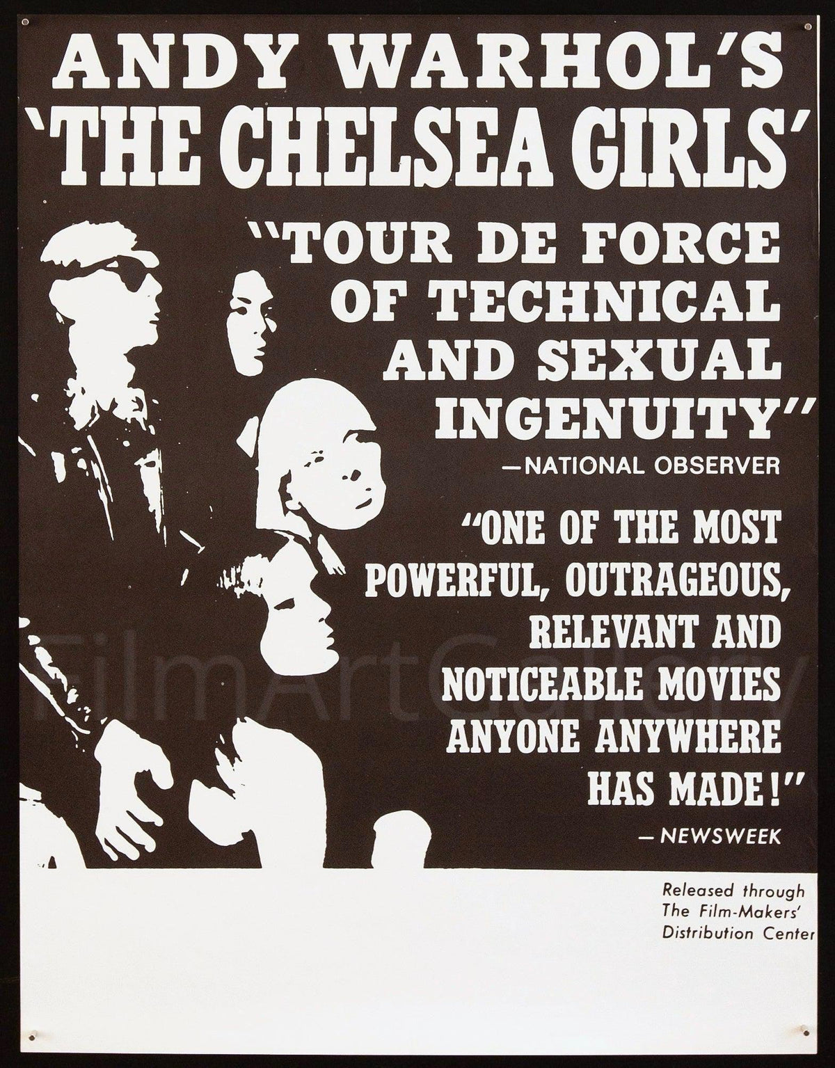 Chelsea Girls 22x29 Original Vintage Movie Poster