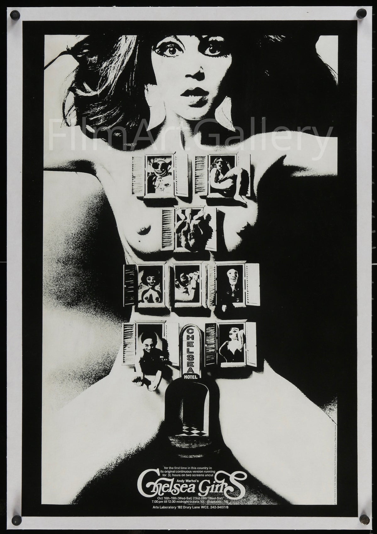 Chelsea Girls Original Vintage Movie Poster